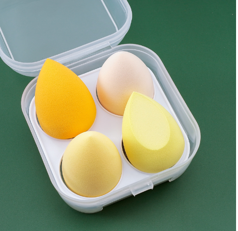 4pcs Makeup Sponge Powder Puff Dry and Wet Combined Johnny O's Goods
