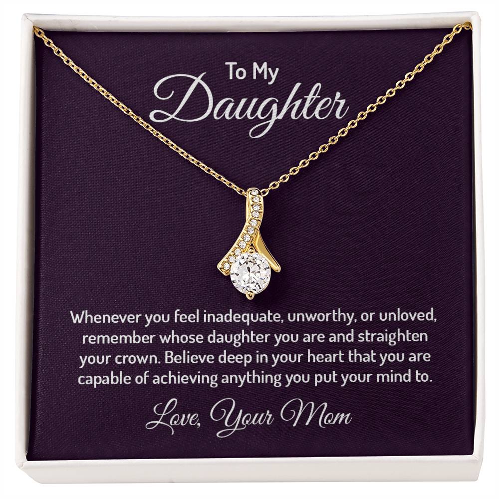 Alluring Beauty Necklace - For Daughter From Mom ShineOn Fulfillment