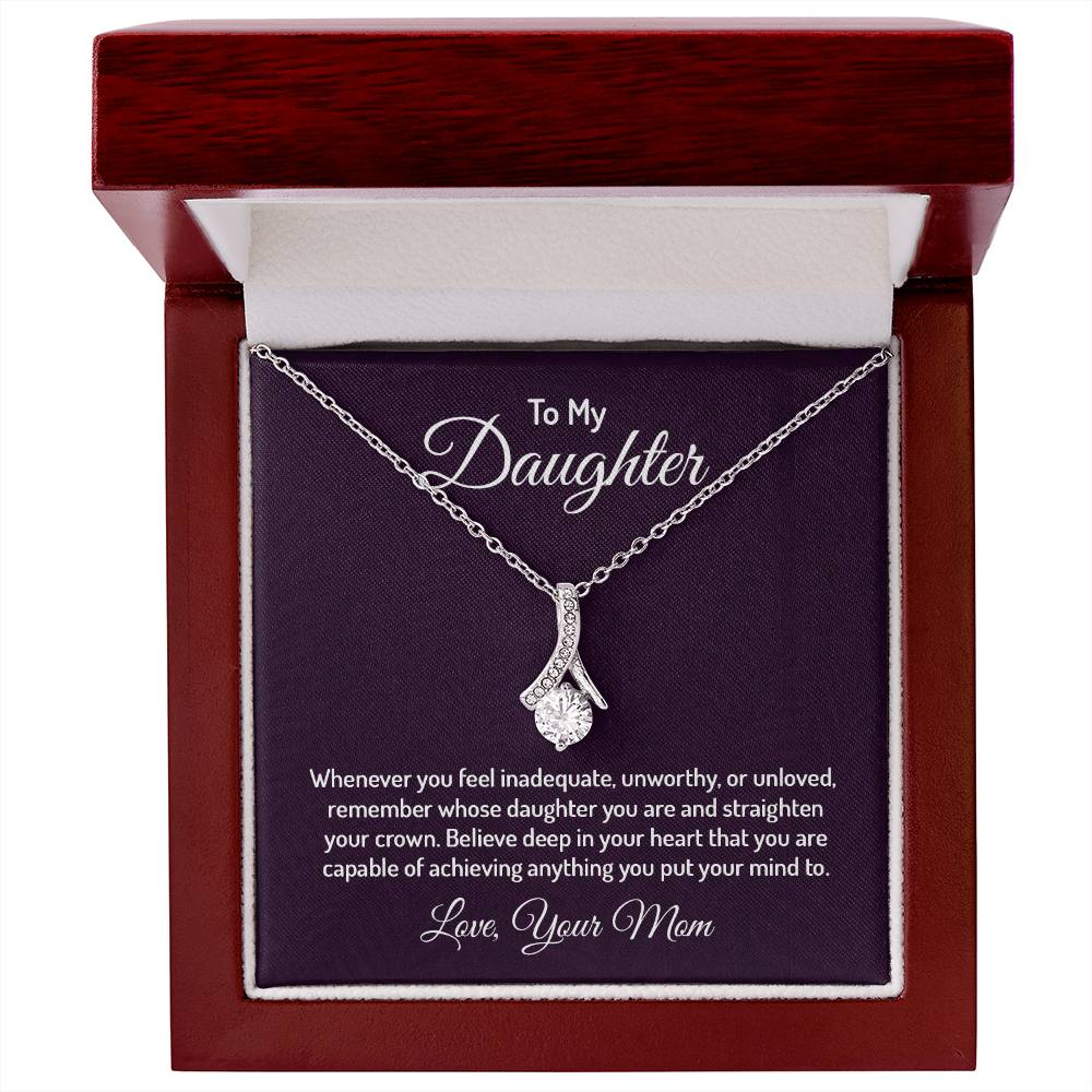 Alluring Beauty Necklace - For Daughter From Mom ShineOn Fulfillment