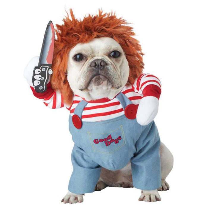 Deadly Doll Halloween Dog Costume