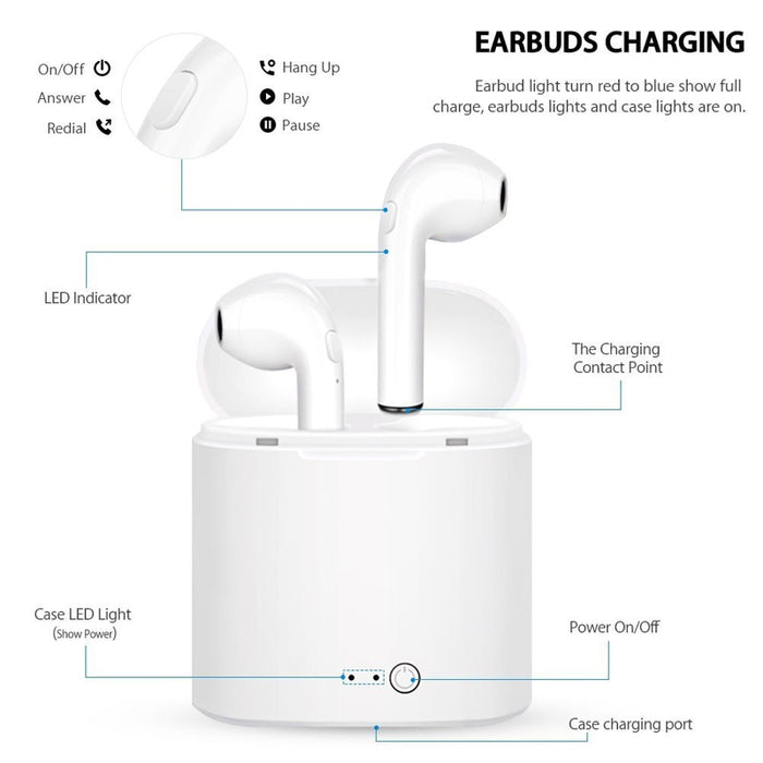 Bluetooth I7 sports headphones