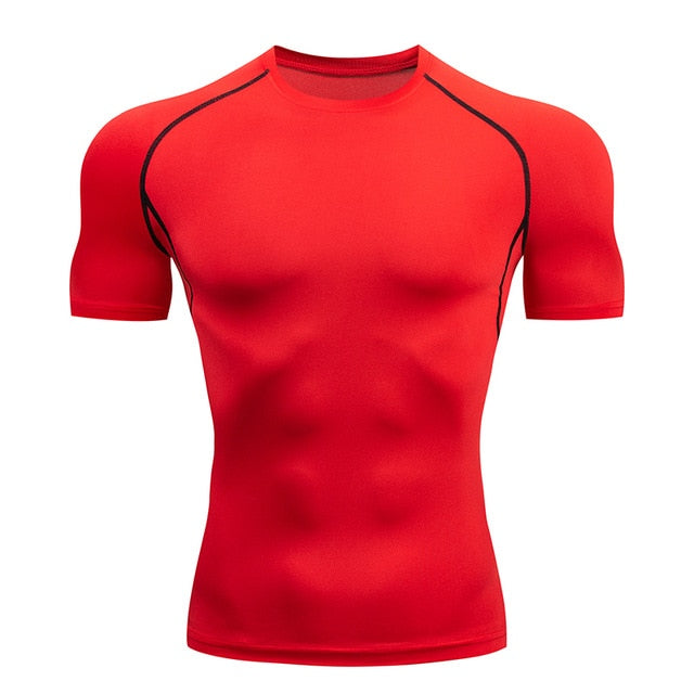 Quick Dry Men's Compression T-Shirts