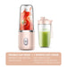 6 Blades Juicer Cup 400ML USB Smoothie Blender Cup Mini Charging Fruit Squeezer Food Mixer Ice Crusher Portable Wireless Juicers Johnny O's Goods