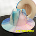 Natural Landscape Tie-dye Fedora Hat Johnny O's Goods