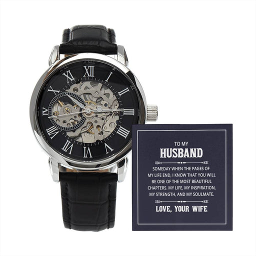 Openwork Watch - For Husband From Wife ShineOn Fulfillment
