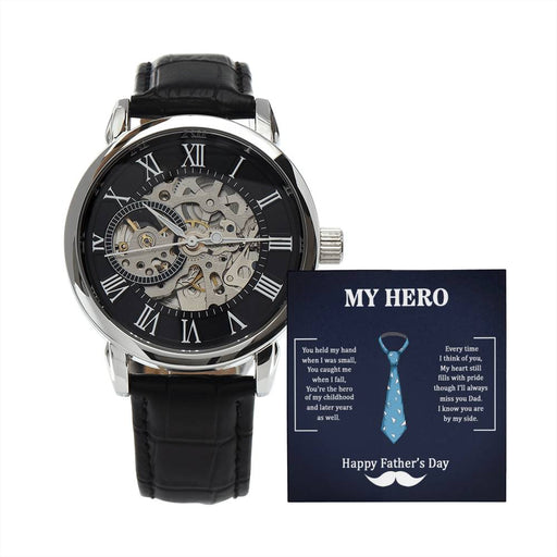 Openwork Watch - For Dad My Hero ShineOn Fulfillment