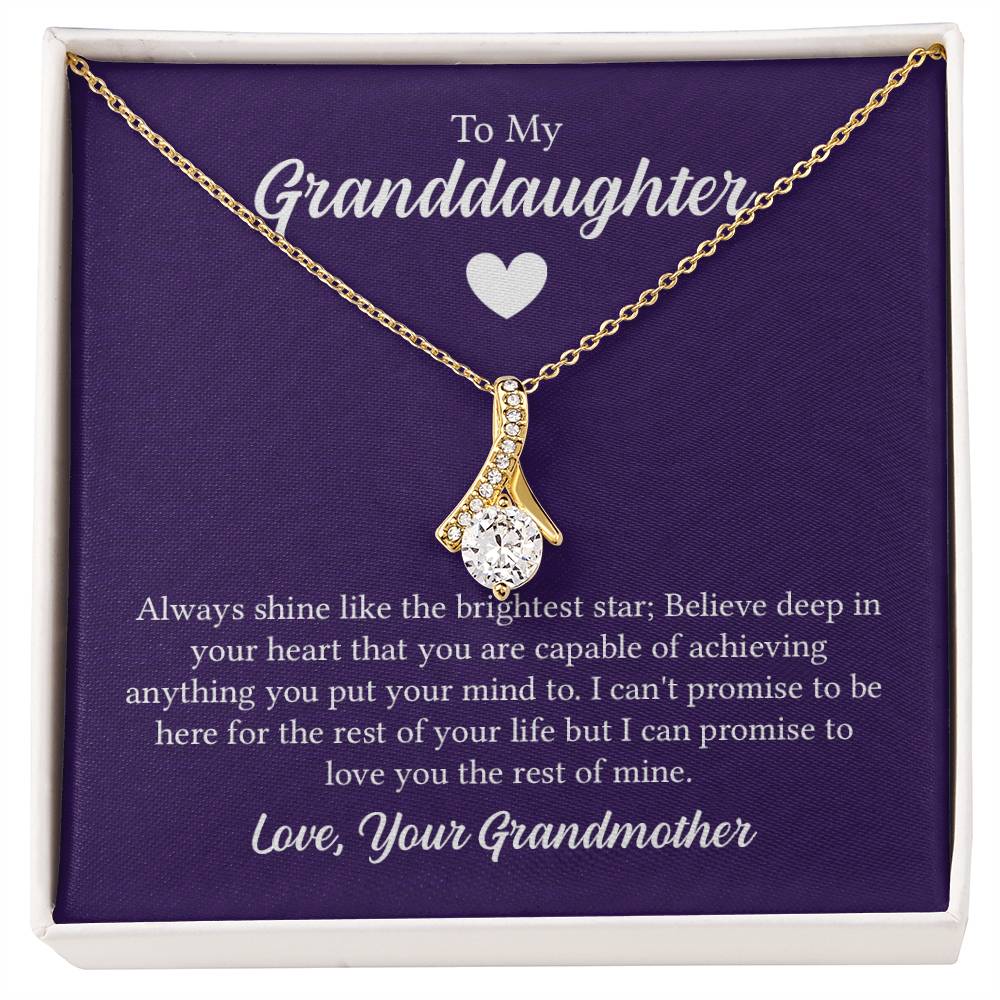 Alluring Beauty Necklace - For Granddaughter From Grandmother ShineOn Fulfillment