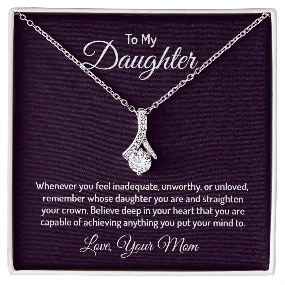 Alluring Beauty Necklace - For Daughter From Mom ShineOn Fulfillment