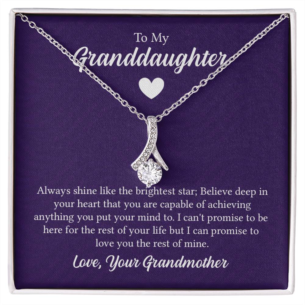 Alluring Beauty Necklace - For Granddaughter From Grandmother ShineOn Fulfillment