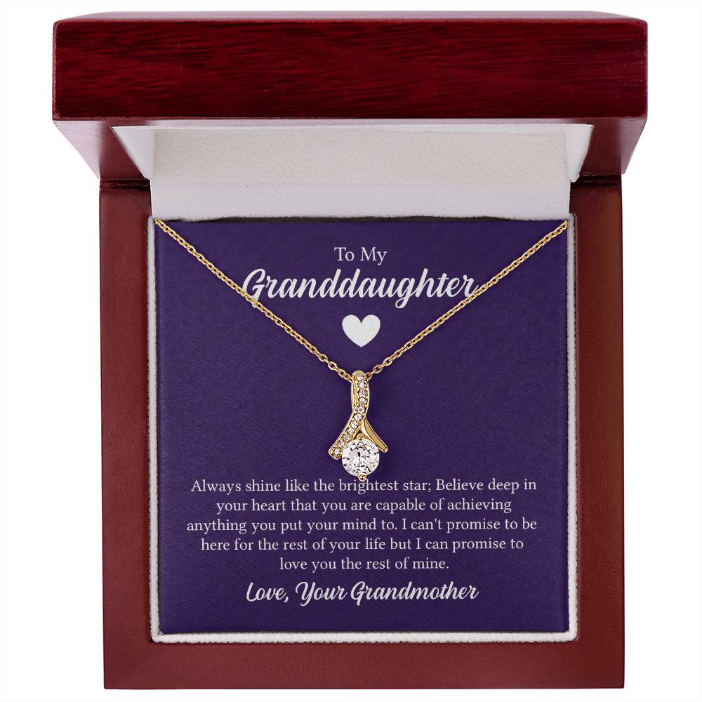 Alluring Beauty Necklace - For Granddaughter From Grandmother ShineOn Fulfillment