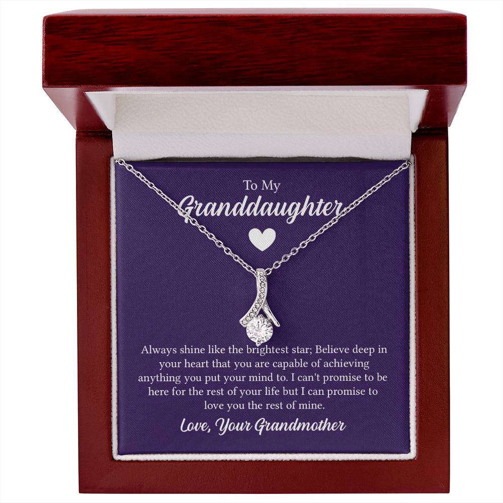 Alluring Beauty Necklace - For Granddaughter From Grandmother ShineOn Fulfillment