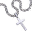 Personalized Artisan Cross Necklace - For Daddy I May Just Be A Bump ShineOn Fulfillment