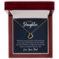 Delicate Heart Necklace - For Daughter From Dad ShineOn Fulfillment