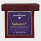 Heart Name Necklace - For Granddaughter From Grandmother ShineOn Fulfillment