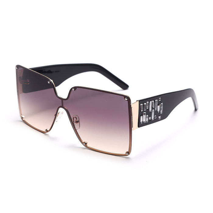 Oversized Rimless Sunglasses Johnny O's Goods