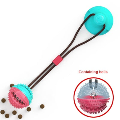 Silicone Suction Cup Tug Dog Toy