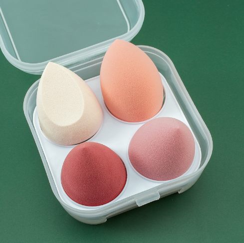 4pcs Makeup Sponge Powder Puff Dry and Wet Combined Johnny O's Goods