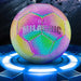 Holographic Glowing Soccer Ball Johnny O's Goods