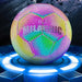 Holographic Glowing Soccer Ball Johnny O's Goods