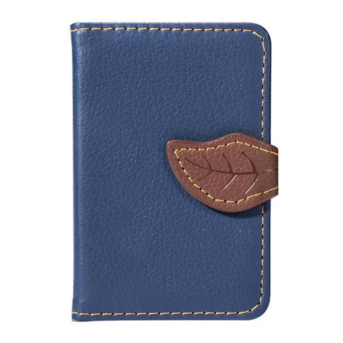 Denim Fabric Cell Phone Wallet Case