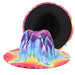 Natural Landscape Tie-dye Fedora Hat Johnny O's Goods