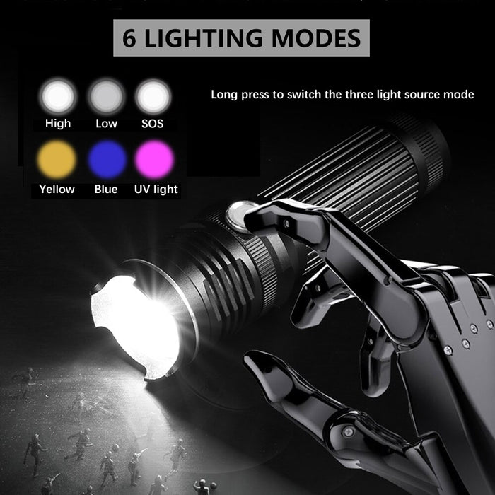 Rechargeable LED Flashlight