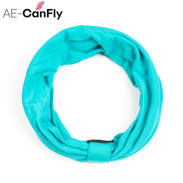 New variety of wear method Cotton Elastic Sports Headbands Wide Headband