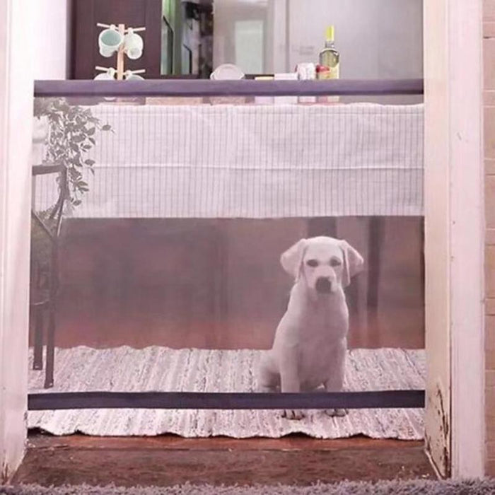 Portable Pet Barrier Folding Mesh Net | Pet Isolated Fence Enclosure Dog Safety Supplies