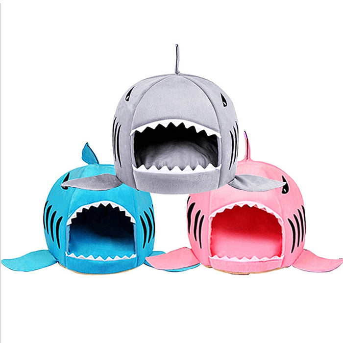 Soft Cushioned Shark Pet house