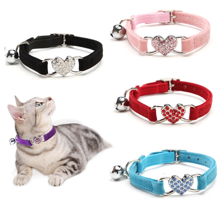 Quick Release Cat Collar With Bell