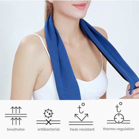 Instant Cooling UV-Resistant Sports Towel