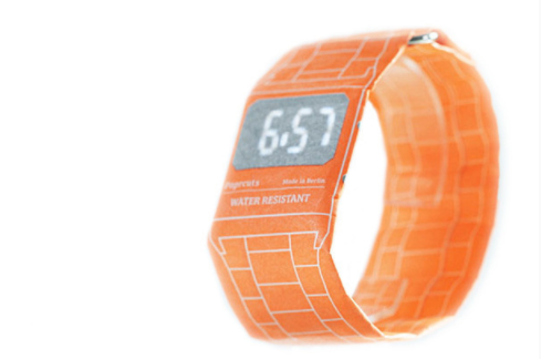 Fashion & Creative waterproof smart paper watch