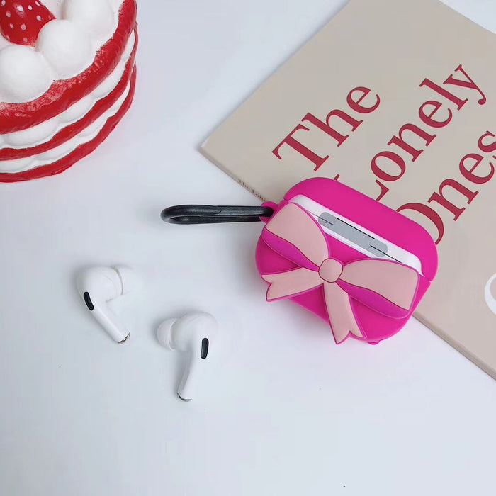 Pink Silicone Barbie AirPods Case