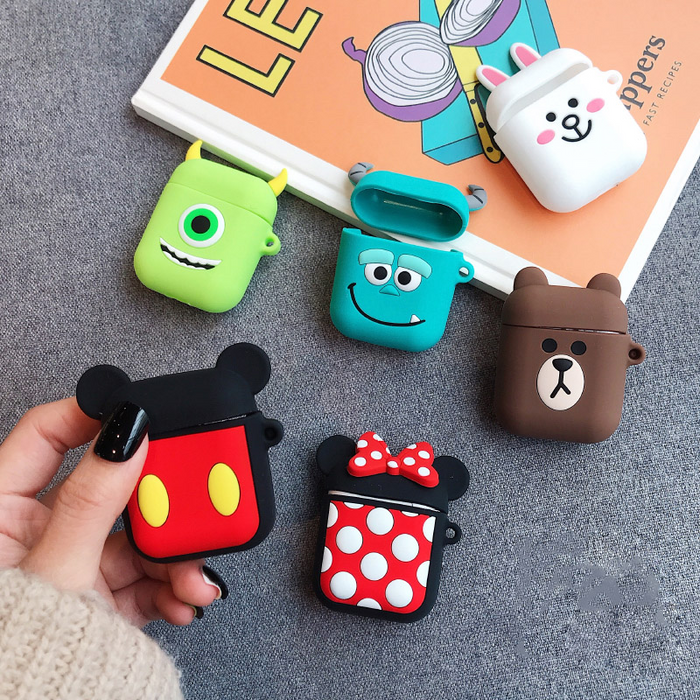 Wireless Bluetooth Earphone Cute Cases For Apple AirPods