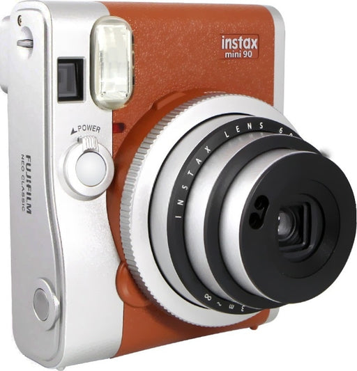 Fujifilm Instax Mini 90 Neo Classic Instant Film Camera - Brown