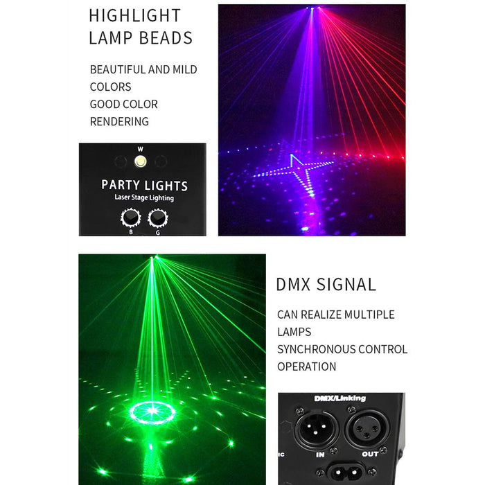 9-Eye Laser Stage Lighting