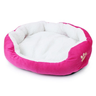 Soft Plush Cat Bed