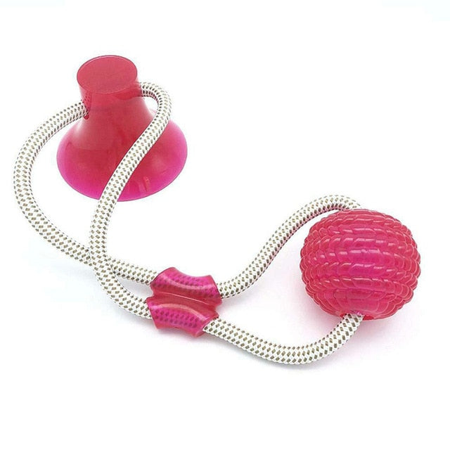 Silicone Suction Cup Tug Dog Toy