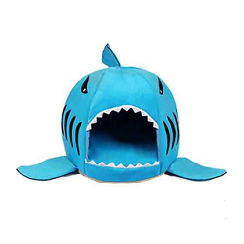 Soft Cushioned Shark Pet house