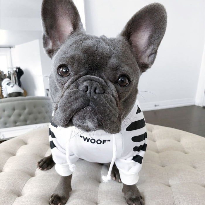 Retro French Bulldog Hoodie