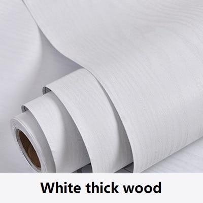 Wood grain Home Decor Furniture Vinyl Wrap Waterproof Wall Sticker Self Adhesive PVC Wallpaper Kitchen Desk Door Decorative Film Johnny O's Goods