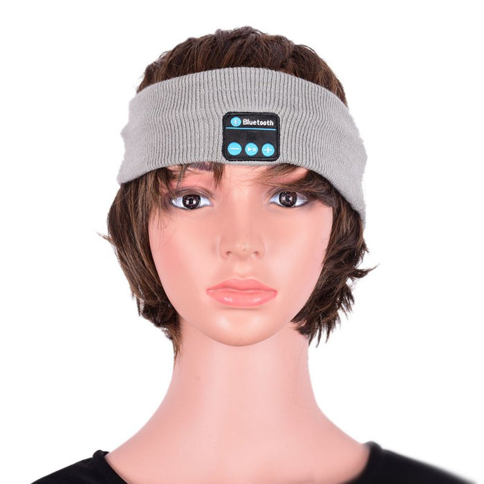 EDAL Bluetooth Music Headband Knits Sleeping Headwear Headphone Speaker Headset