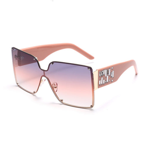 Oversized Rimless Sunglasses Johnny O's Goods