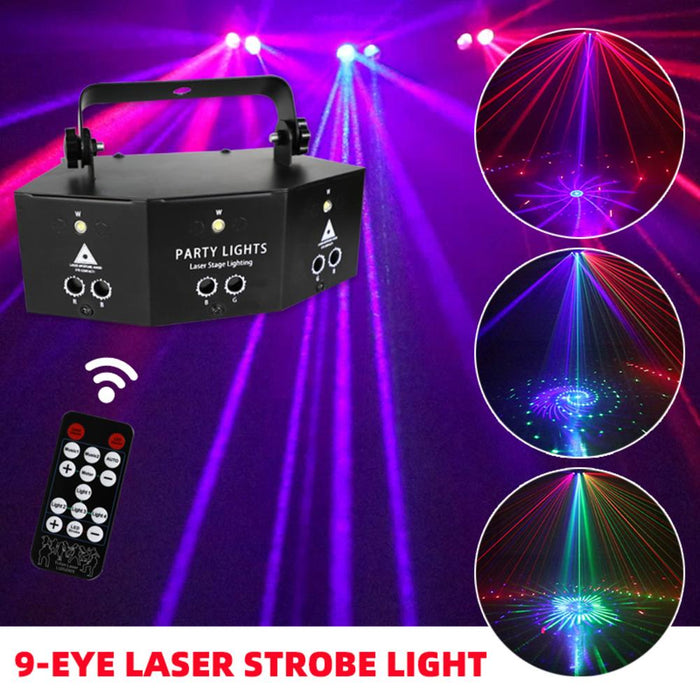 9-Eye Laser Stage Lighting