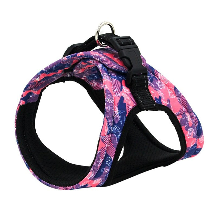 Pet Dog Harness For Chihuahua Pug Small Medium Dogs Printed Puppy Cat Walking Harnesses Vest Pet Products