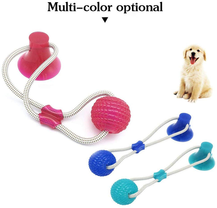 Multifunctional Dog Suction Cup Ball Toy