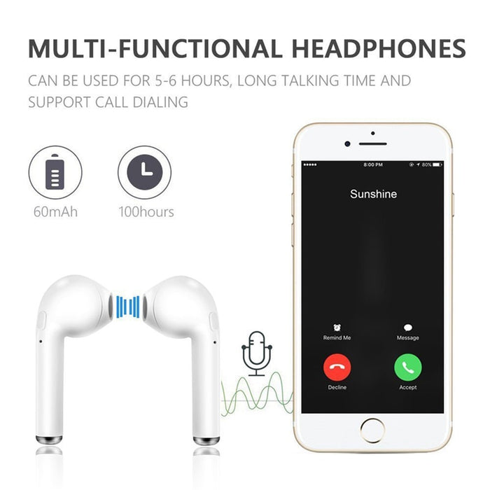 Bluetooth I7 sports headphones