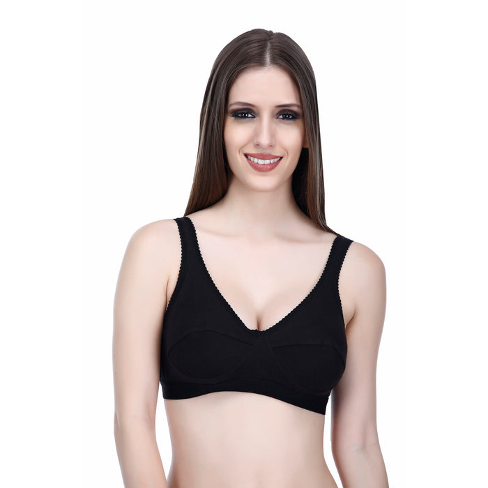 Women's Solid B-Cup Sports Bra