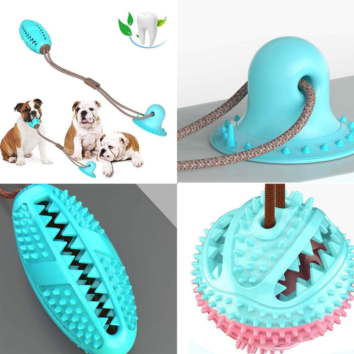 Silicone Suction Cup Tug Dog Toy