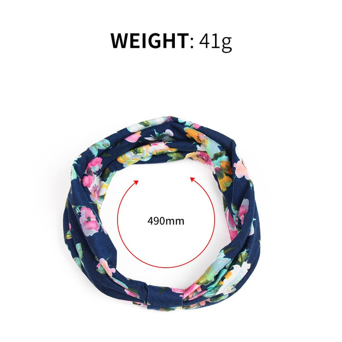 New variety of wear method Cotton Elastic Sports Headbands Wide Headband